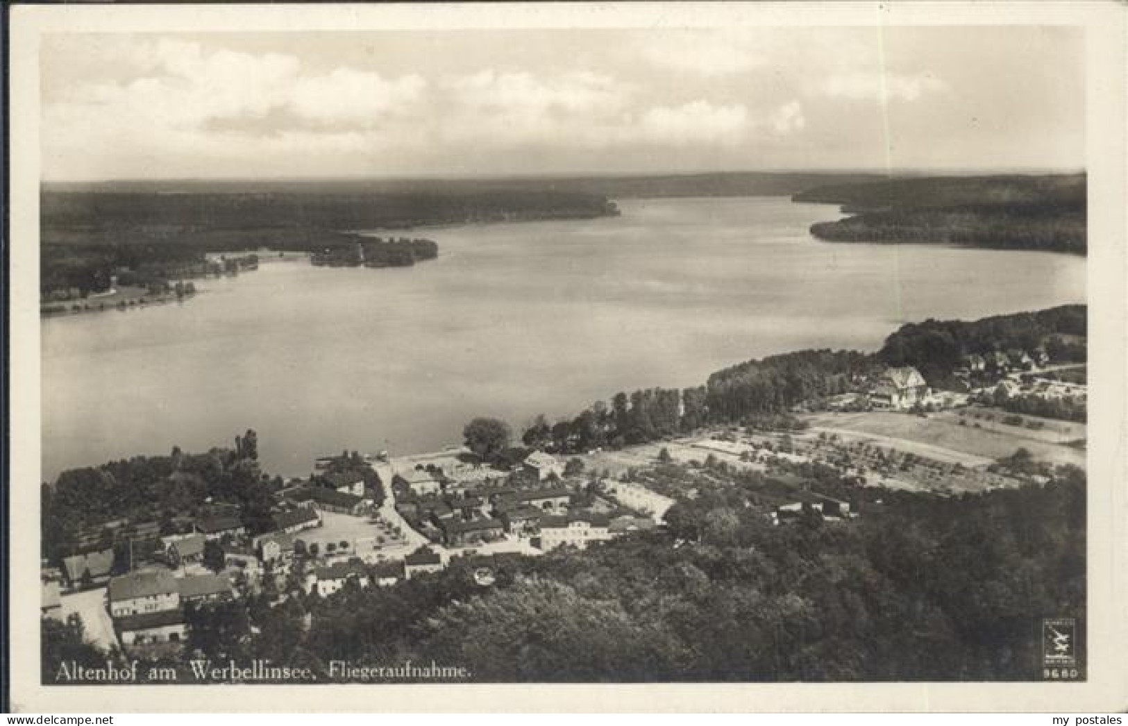 41401990 Altenhof Eberswalde Am Werbellinsee Fliegeraufnahme Altenhof Eberswalde - Finowfurt