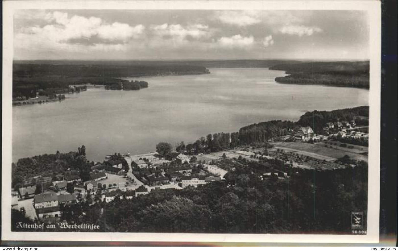 41401937 Altenhof Eberswalde Werbellinsee Fliegeraufnahme Altenhof Eberswalde - Finowfurt