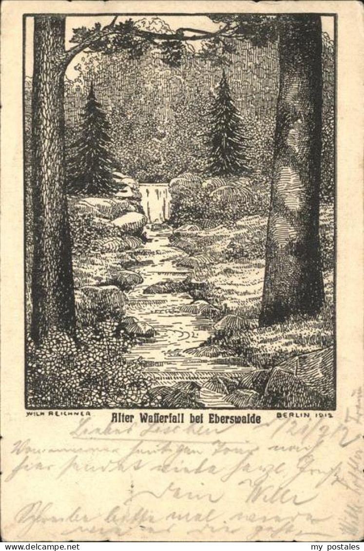 41401928 Eberswalde Alter Wasserfall Im Wildpark Maerkischer Touristen Bund Kuen - Eberswalde