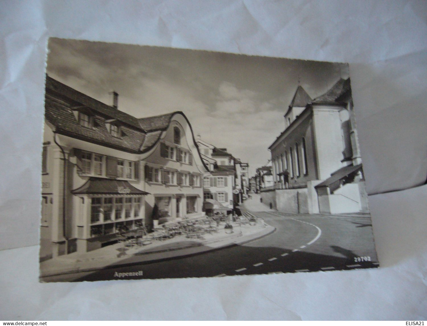 APPENZELL SUISSE AL APPENZELL RHODES INTERIEURS CPSM1959 - Appenzell
