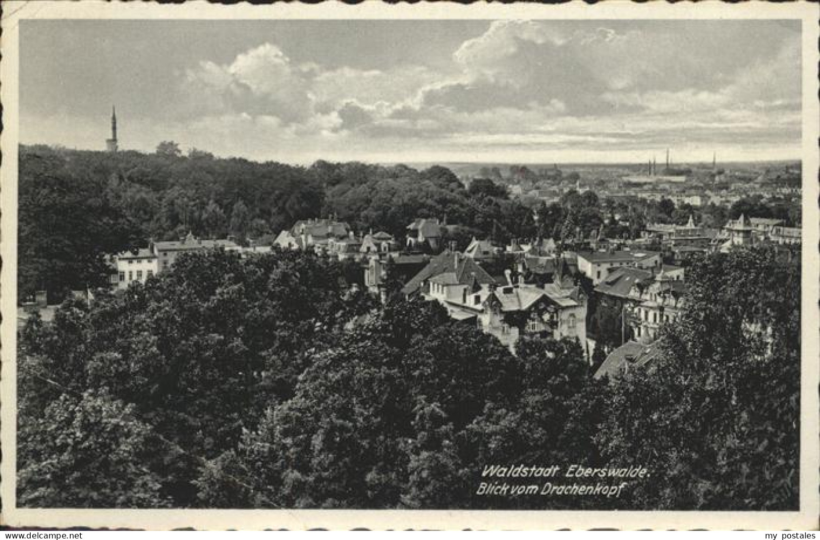 41401817 Eberswalde Blick Vom Drachenkopf Kaiser Wilhelm Aussichtsturm Eberswald - Eberswalde