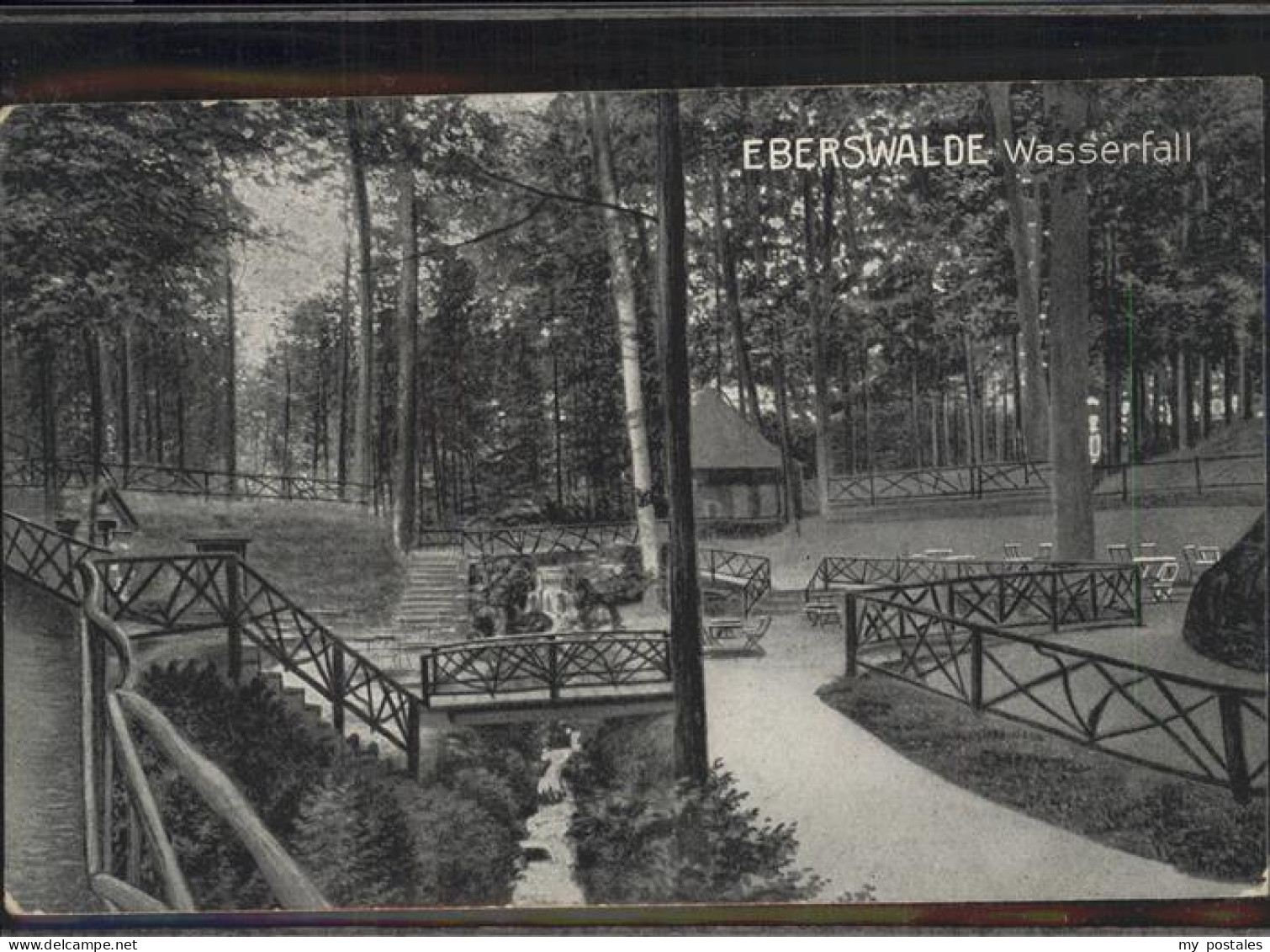 41401811 Eberswalde Partie Am Wasserfall Restaurant Wildpark Eberswalde - Eberswalde