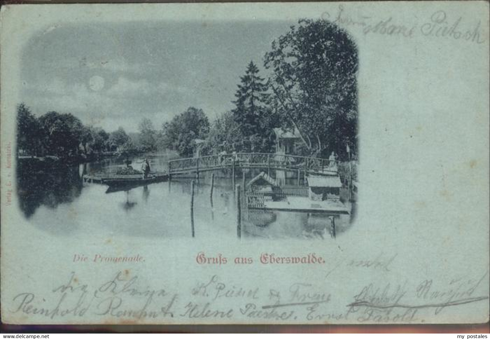 41401789 Eberswalde Promenade Im Mondschein Eberswalde - Eberswalde