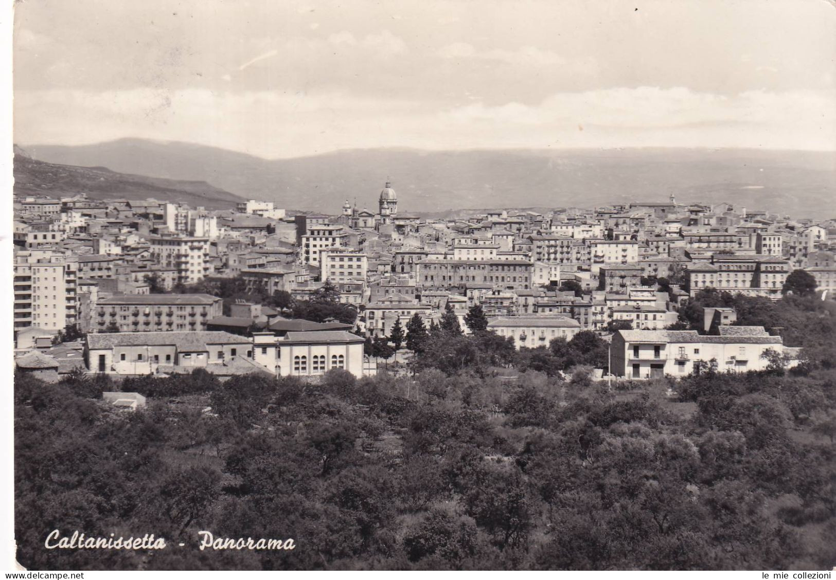 Cartolina Caltanissetta - Panorama - Caltanissetta