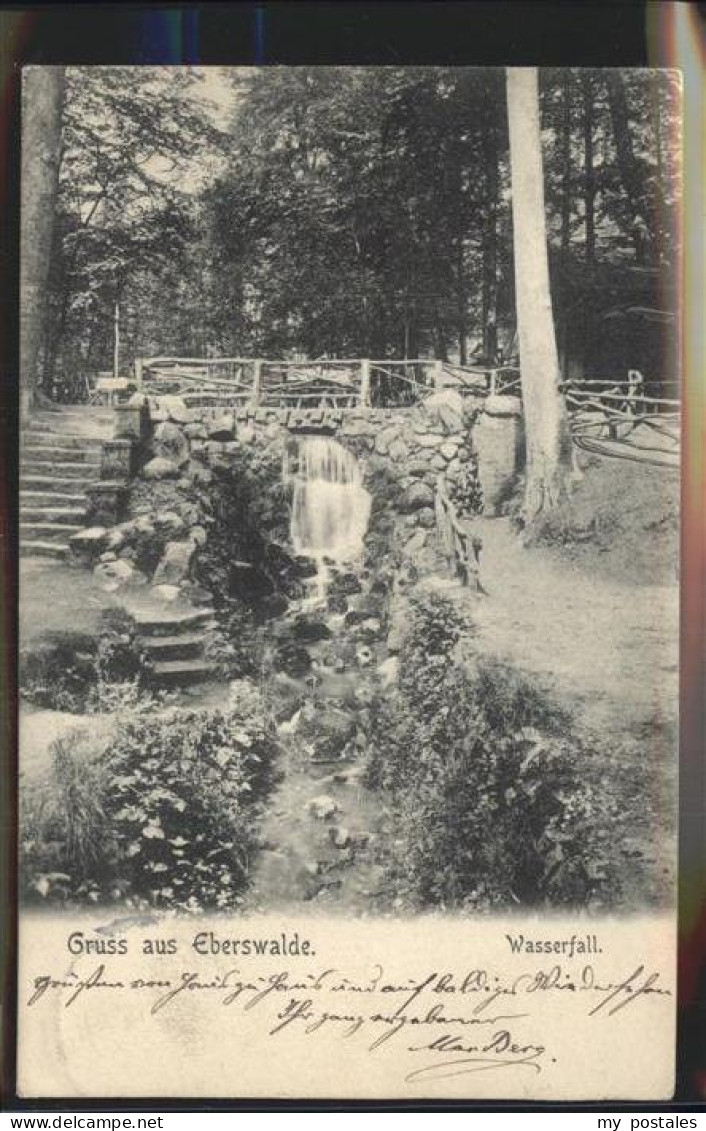 41401625 Eberswalde Partie Am Wasserfall Restaurant Wildpark Eberswalde - Eberswalde