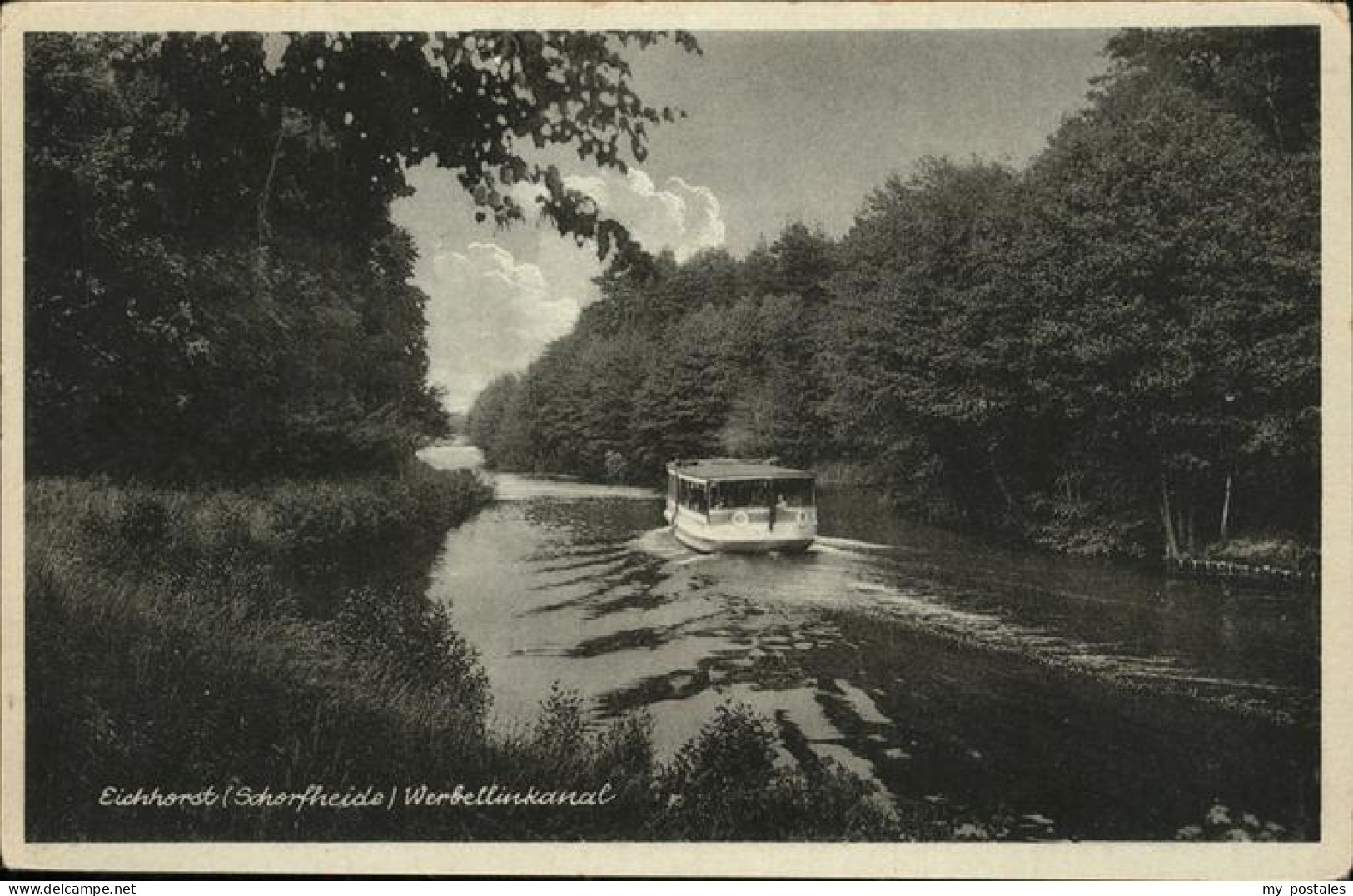 41401478 Eichhorst Eberswalde Werbellinkanal Boot Schorfheide - Finowfurt