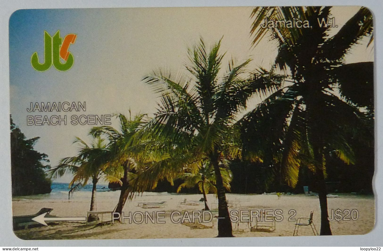 JAMAICA - GPT - Jamaican Beach Scene - Specimen - $20 - Jamaica