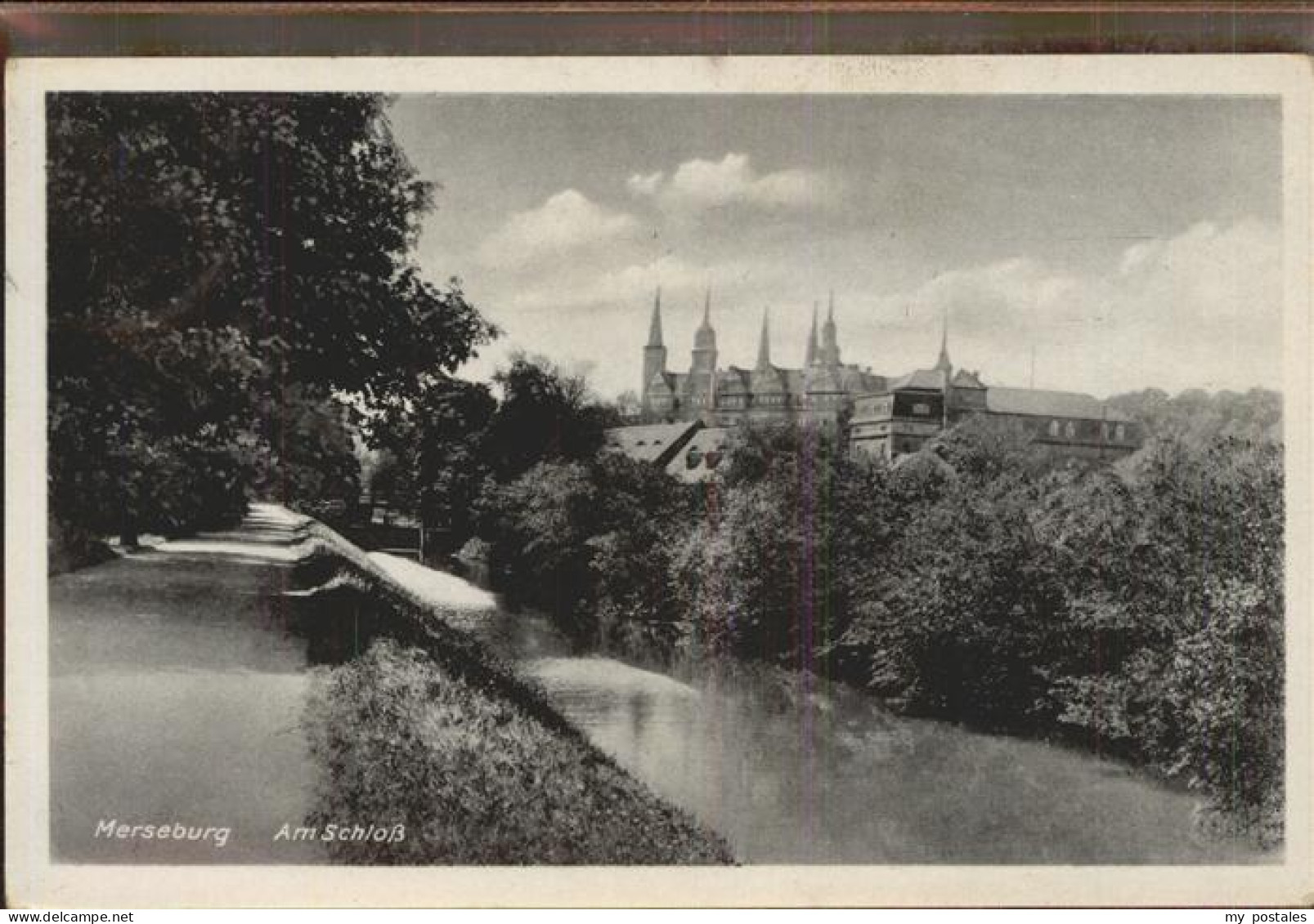 41400451 Merseburg Saale Promenade Schloss Merseburg - Merseburg