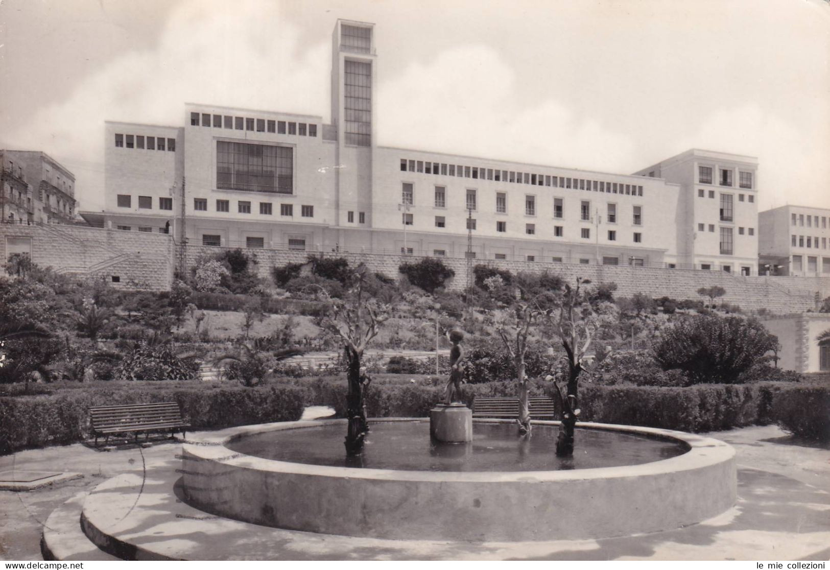 Cartolina Gela ( Caltanissetta ) Palazzo Di Città - Caltanissetta