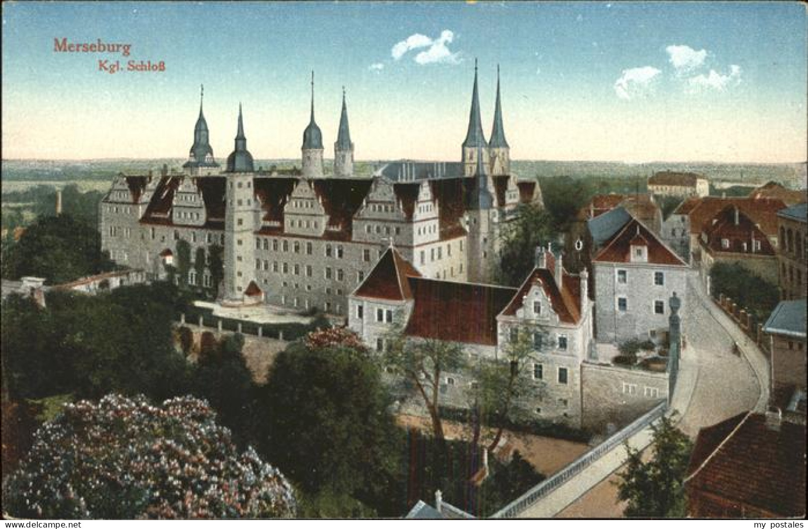 41400324 Merseburg Saale Koenigliches Schloss Merseburg - Merseburg