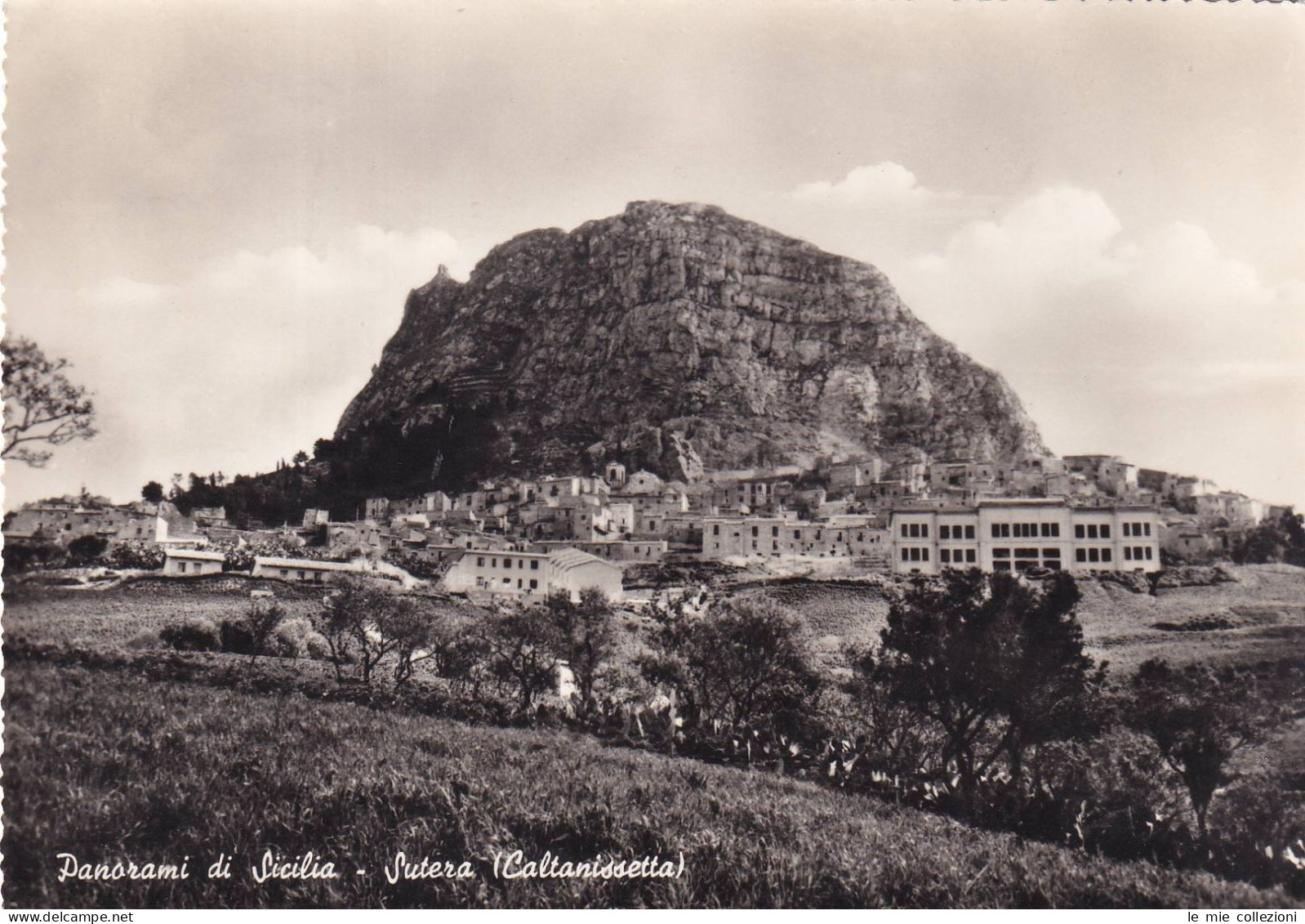 Cartolina Sutera ( Caltanissetta ) Panorami Di Sicilia - Caltanissetta