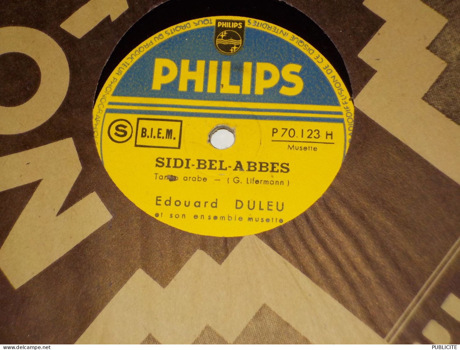 DISQUE 78 TOURS FOX MANBO DE EDOUARD DULEU 1955 - 78 Rpm - Gramophone Records