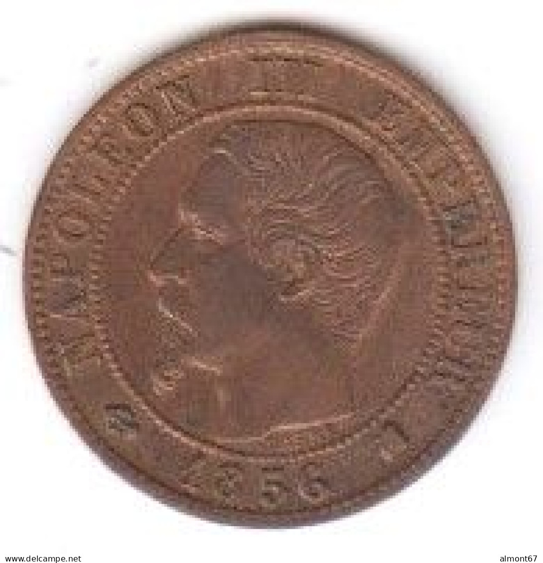 NAPOLEON III  - 1 Centime   1856 K - 1 Centime