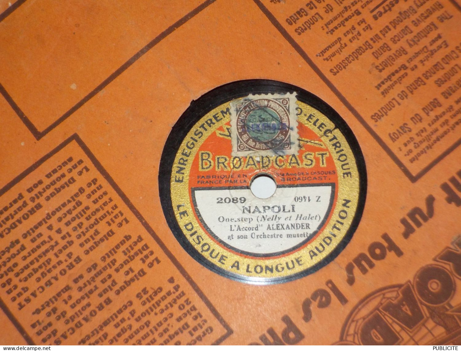 DISQUE VYNIL 78 TOURS JAVA ET ONE STOP  DE MAURICE  ALEXANDER 1930 - 78 Rpm - Schellackplatten