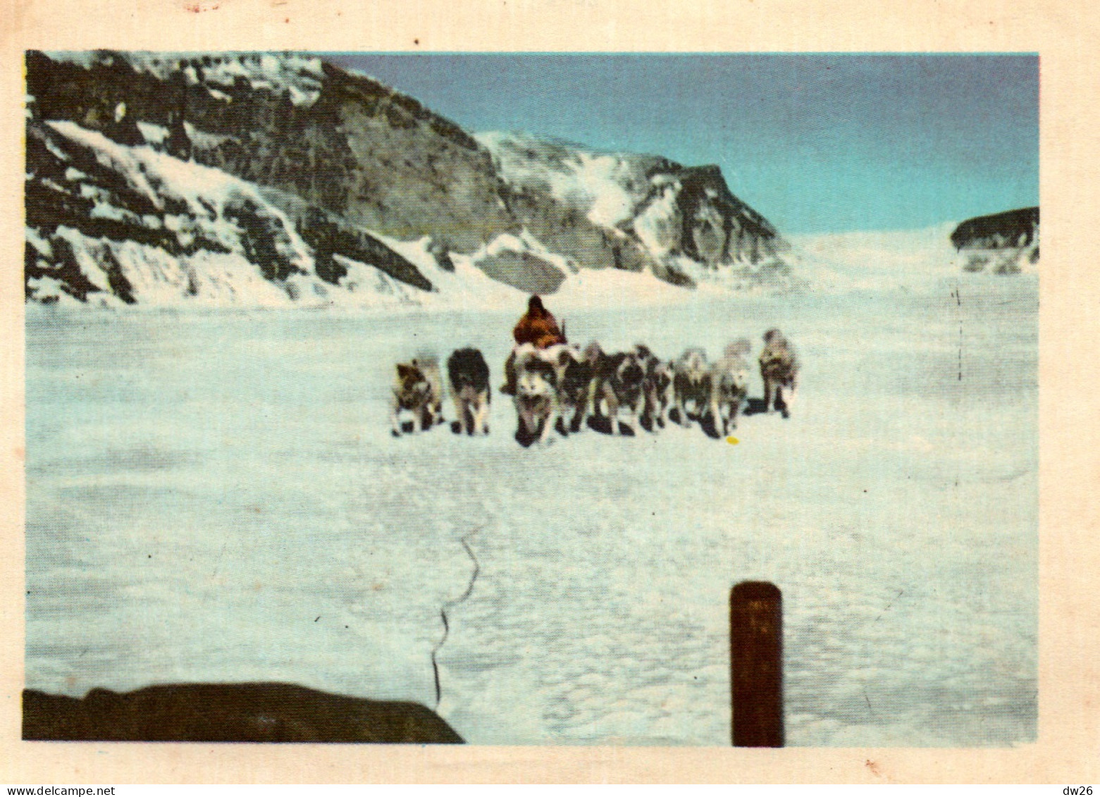 Chromo Chocolats Côte D'Or, Série Antartic - Photo 136: A 10 Km/h Dans L'immensité Désertique - Côte D'Or