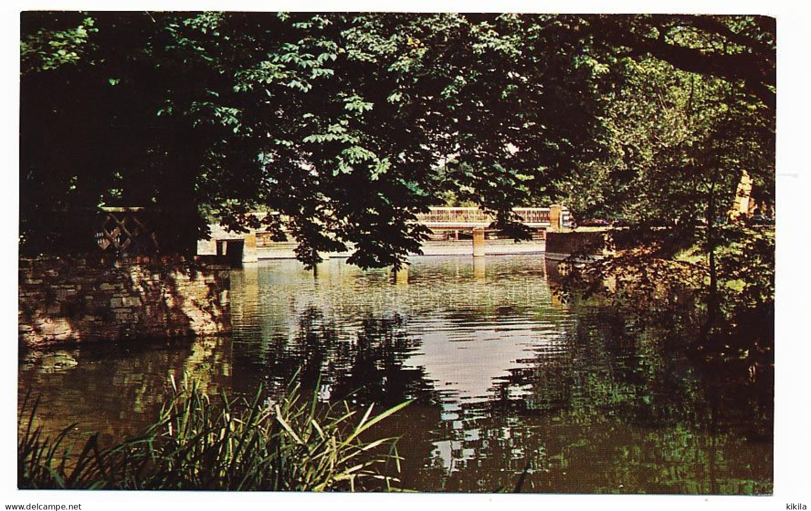 CPSM Dentelée 9 X 14  Grande Bretagne Angleterre (102) BEDFORD The River Ouse  La Rivière - Bedford