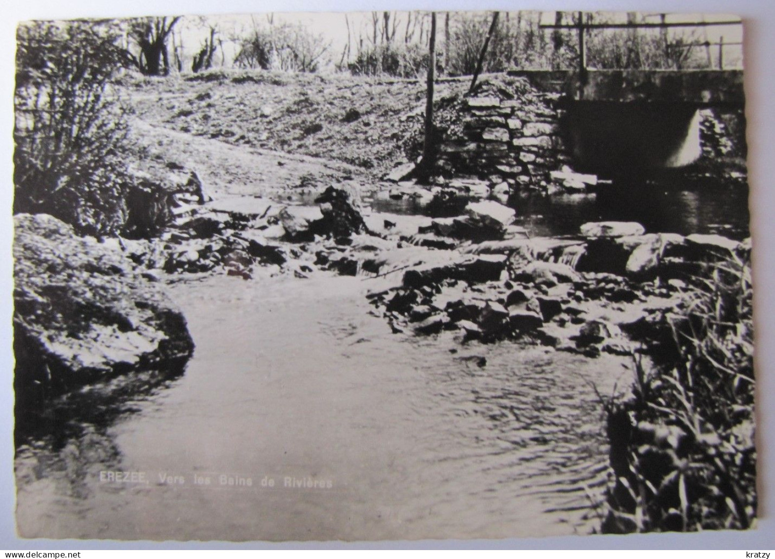 BELGIQUE - LUXEMBOURG - EREZEE - Vers Les Bains De Rivière - Erezée