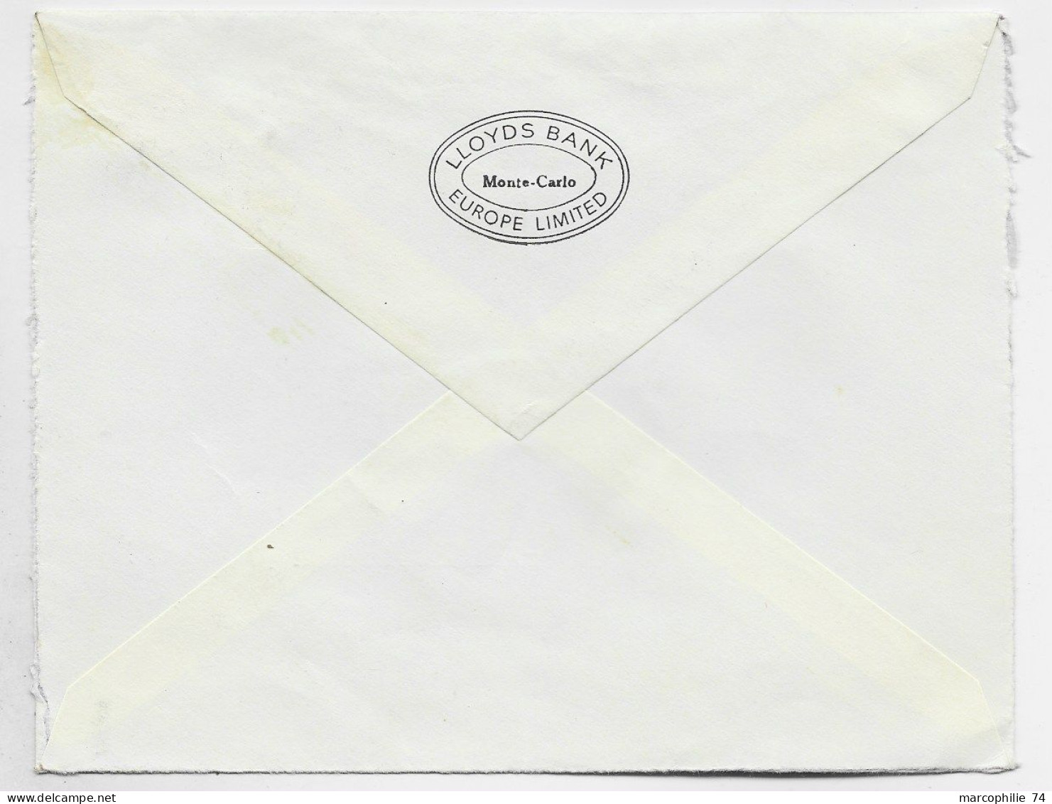 MONACO 20C+50C+60C+ 2FR LETTRE REC COVER MONTE CARLO 1969 POUR GENEVE - Storia Postale