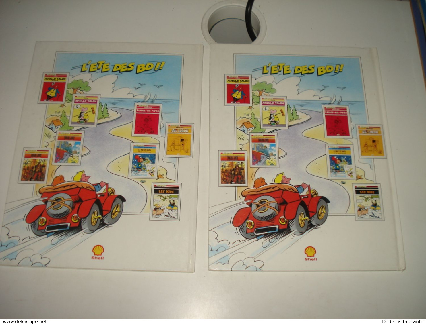 C37 / Lot De 2 " Achille Talon " Edition Publicitaire Pour Shell - E.O De 1994 - Achille Talon