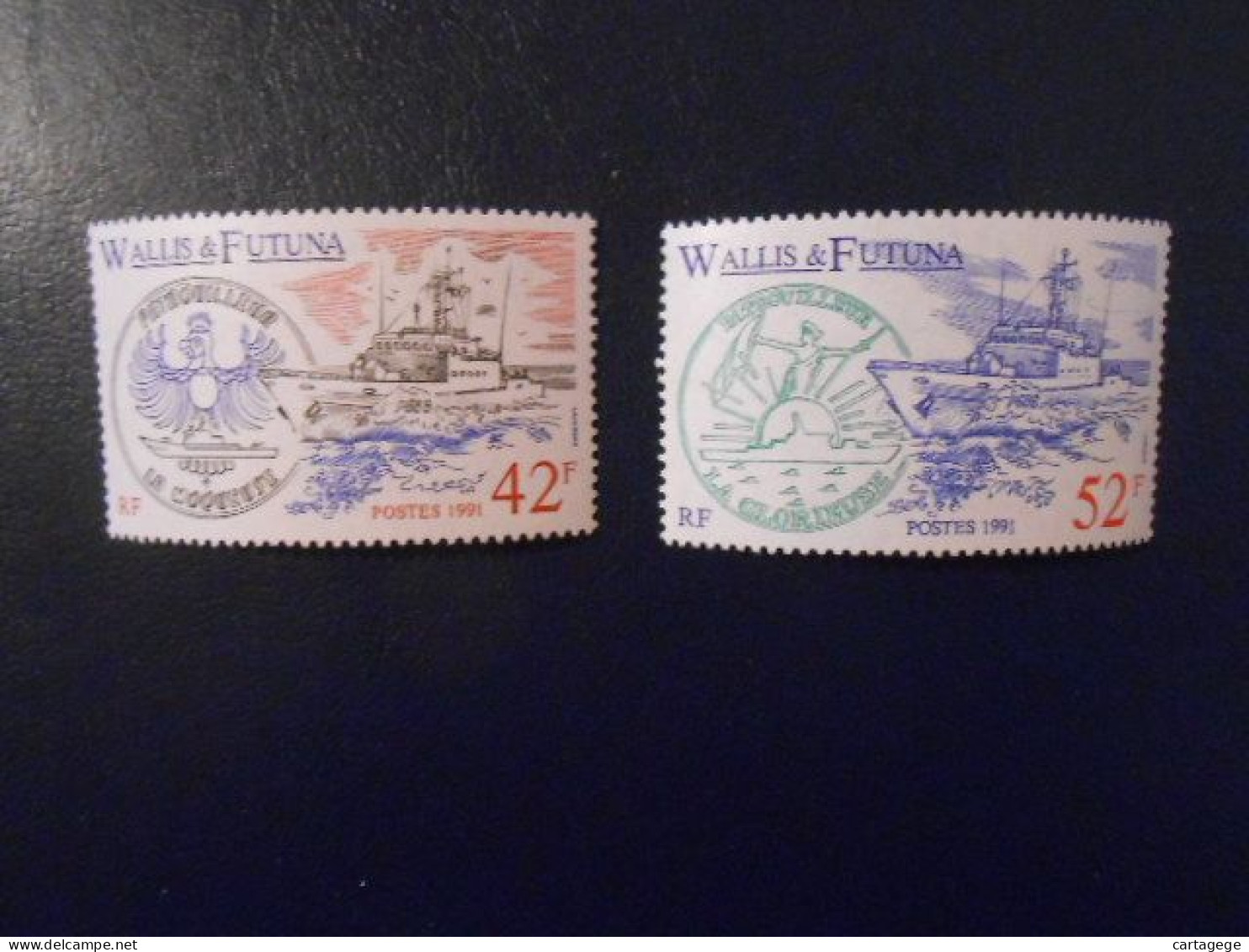 WALLIS-ET-FUTUNA YT 405 ET 408 FLOTTE WALLISIENNE** - Unused Stamps