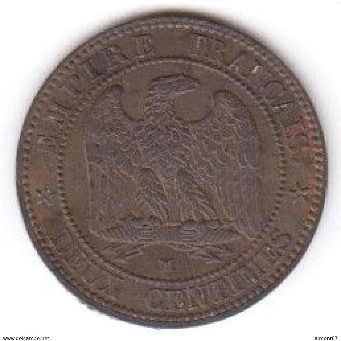 NAPOLEON III  - 2 Centimes   1854 MA - 2 Centimes