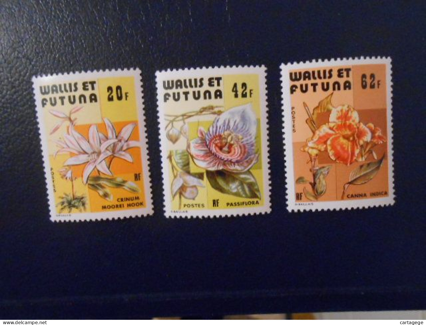 WALLIS-ET-FUTUNA YT 238/240 FLEURS DES WALLIS** - Nuevos