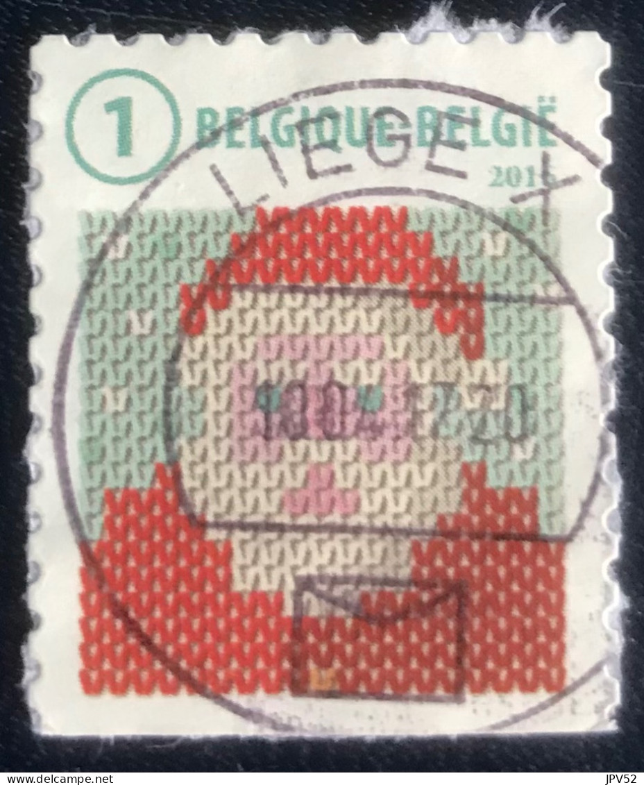 België - Belgique - C2/47 - 2016 - (°)used - Michel 4699 Du - Hartelijke Wensen - LIEGE - Used Stamps