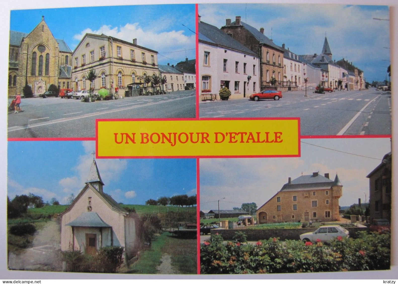 BELGIQUE - LUXEMBOURG - ETALLE - Vues - Etalle