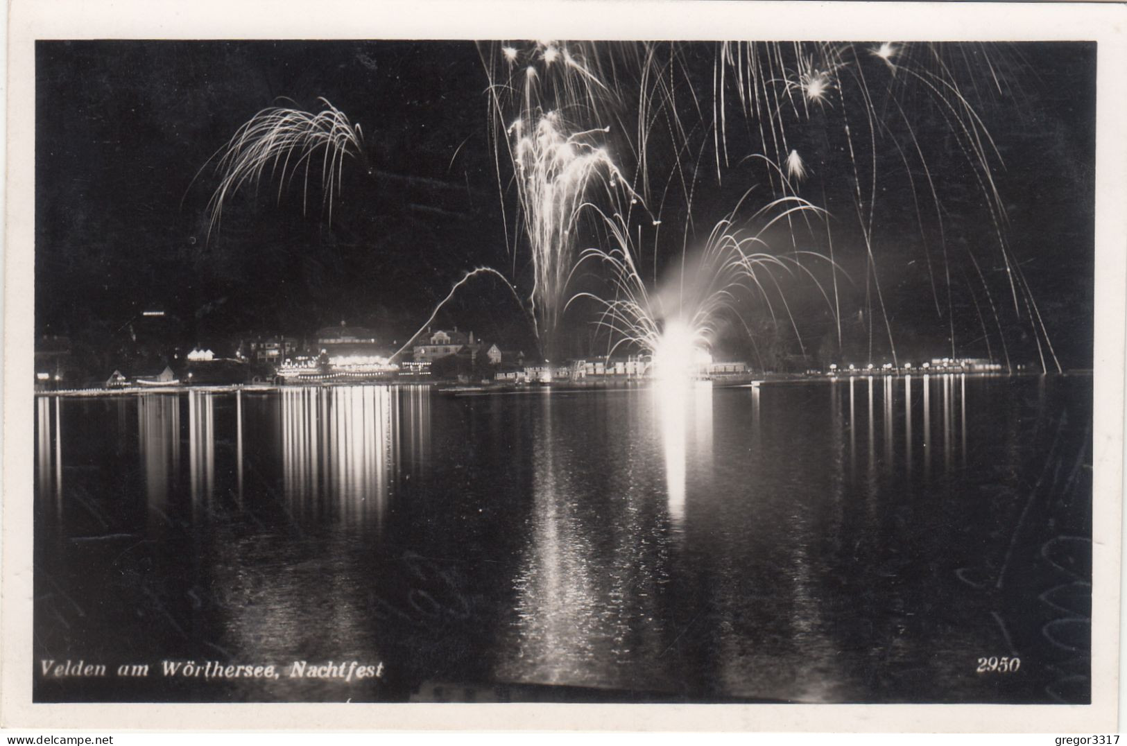 E2483) VELDEN Am WÖRTHERSEE - Nachtfest - Feuerwerk - Alt !! - Velden