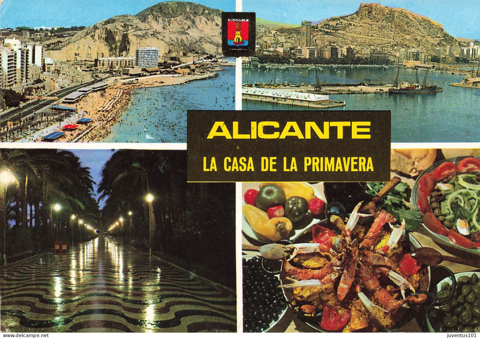 CPSM Alicante-La Casa De La Primavera-Multivues       L2550 - Alicante