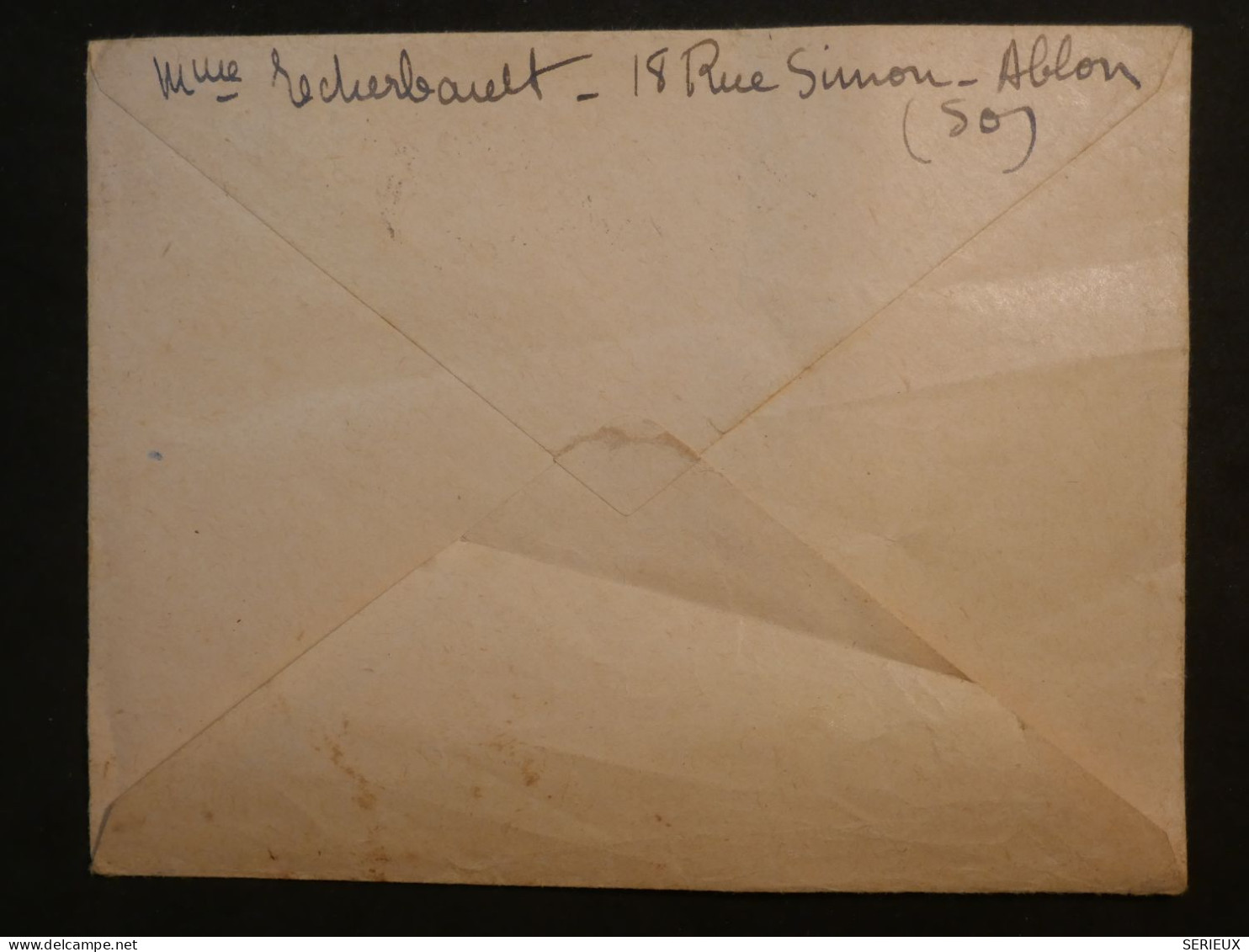 DG9 FRANCE BELLE LETTRE  1942  ABLON  A CHALON S MARNE    +MERCURE + AFF. INTERESSANT++T++ + - Lettres & Documents