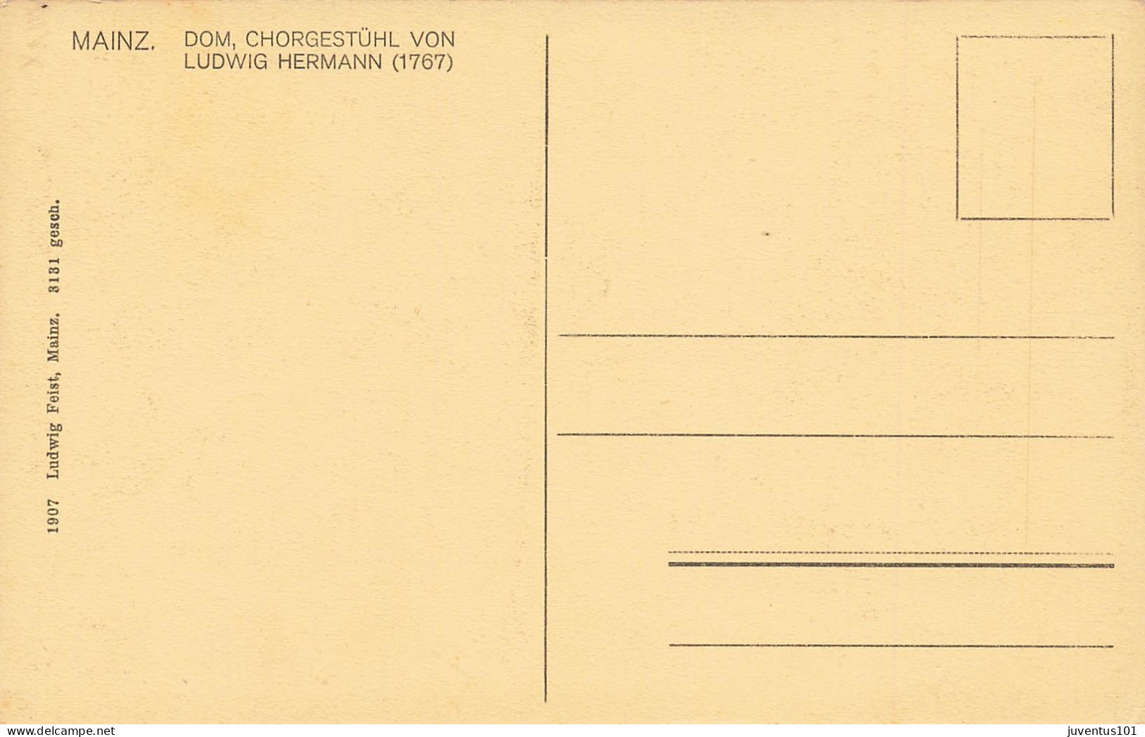 CPA Mainz-Dom-Chorgestühl Von Ludwig Hermann      L2549 - Mainz