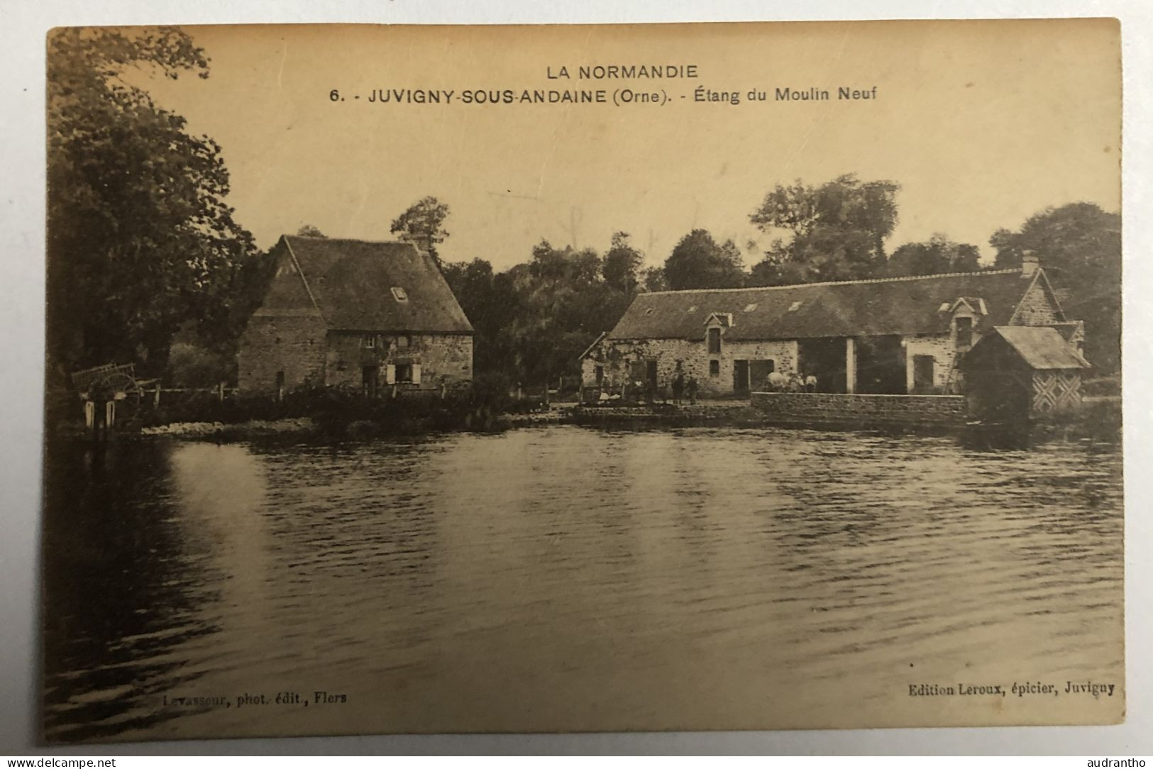 CPA étang Du Moulin Neuf  à Juvigny Sous Andaine 61 Orne - Juvigny Sous Andaine