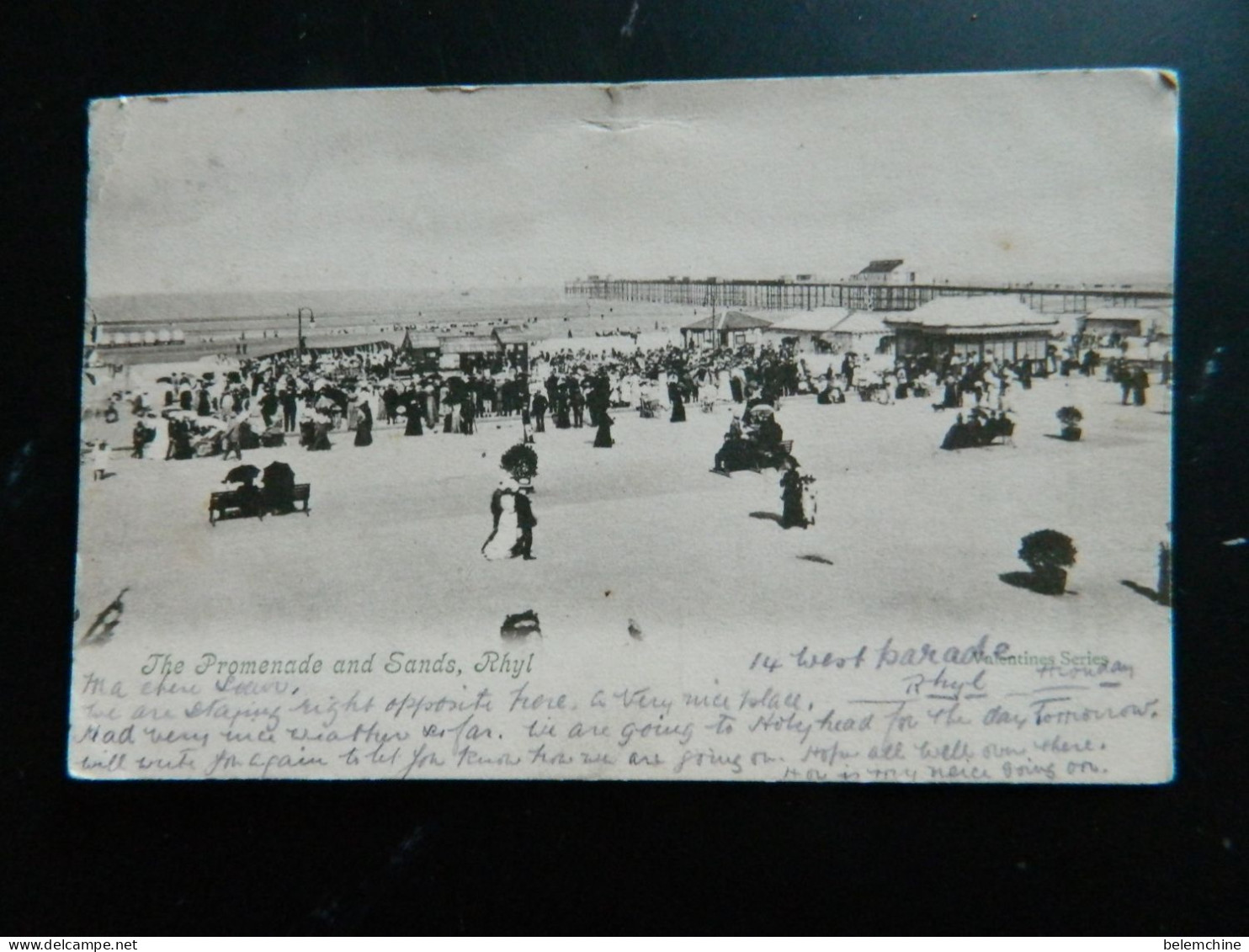 THE PROMENADE AND SANDS                                 RHYL - Derbyshire