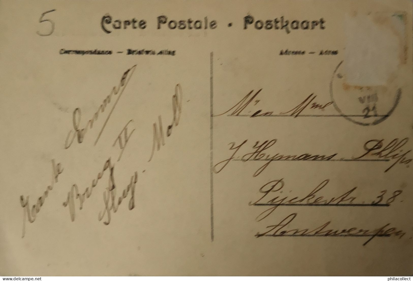 Mol - Moll // Oude Watermolen (niet Standaard) 1921 Uitg. Ferd. Swerts - Mol