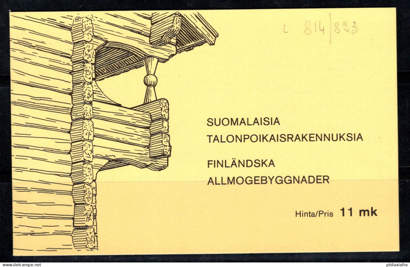 Finlande 1979 Mi. MH 11 Carnet 100% Architecture Neuf ** - Booklets