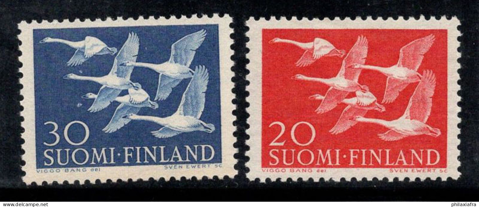 Finlande 1956 Mi. 465-466 Neuf ** 100% NORDEN, Oiseaux - Unused Stamps
