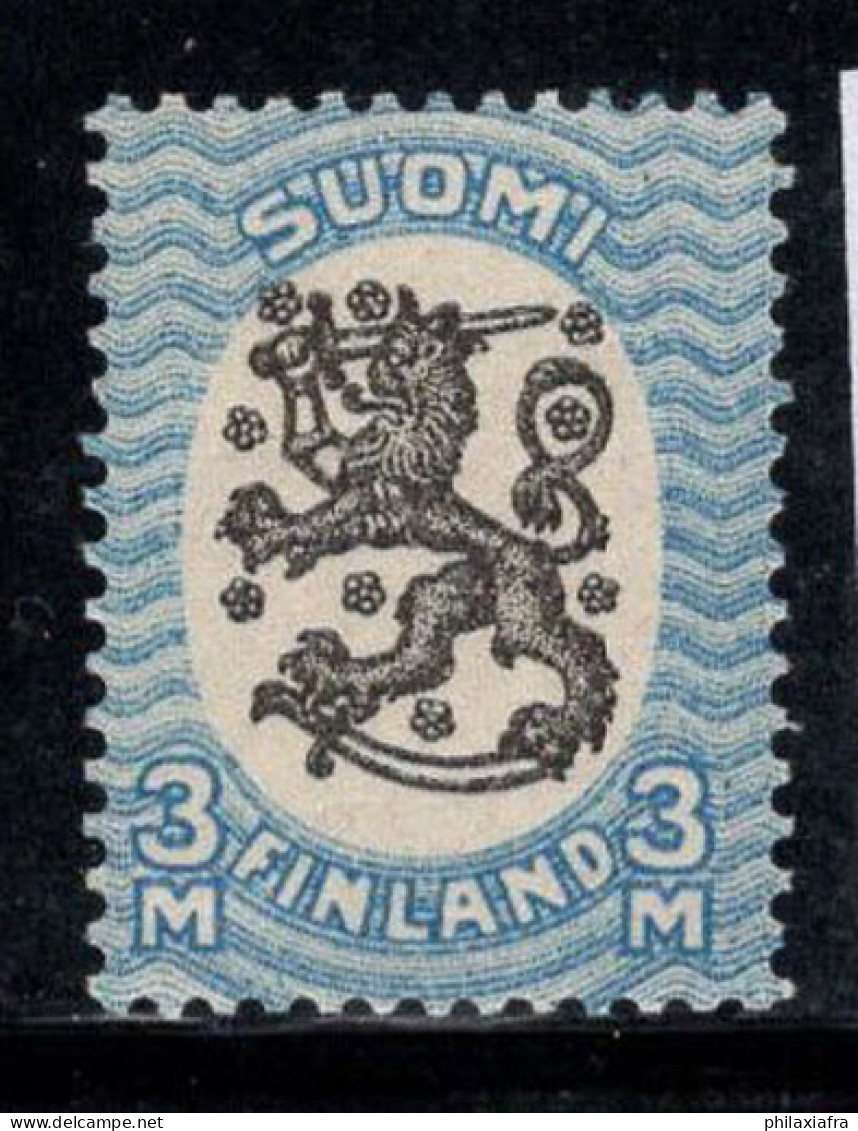 Finlande 1917-18 Mi. 91 A Neuf ** 100% 3 M, Armoiries - Unused Stamps