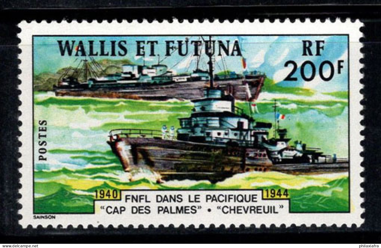 Wallis-et-Futuna 1978 Yv. 211 Neuf ** 100% 200 F, Navire - Ungebraucht