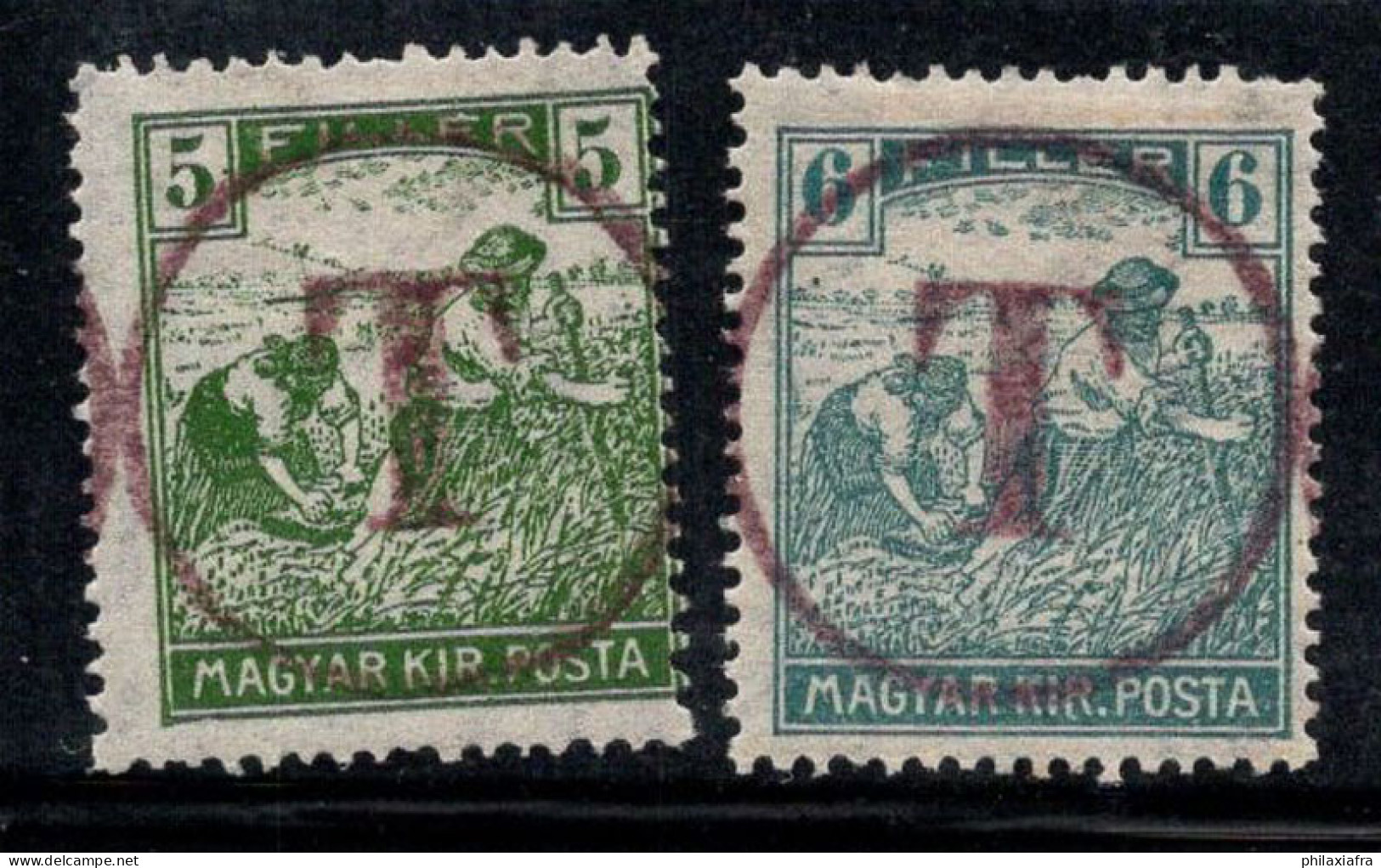 Hongrie 1919 Neuf * MH 100% Surimprimé T Timbre-taxe - Portomarken
