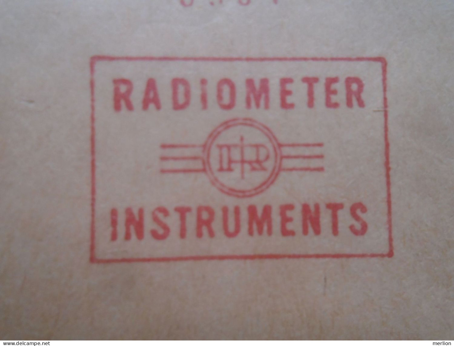 D200339  Red  Meter Stamp - EMA - Freistempel  - Denmark - Kobenhavn 1971  -Radio Radiometer Instruments - Electro - Maschinenstempel (EMA)