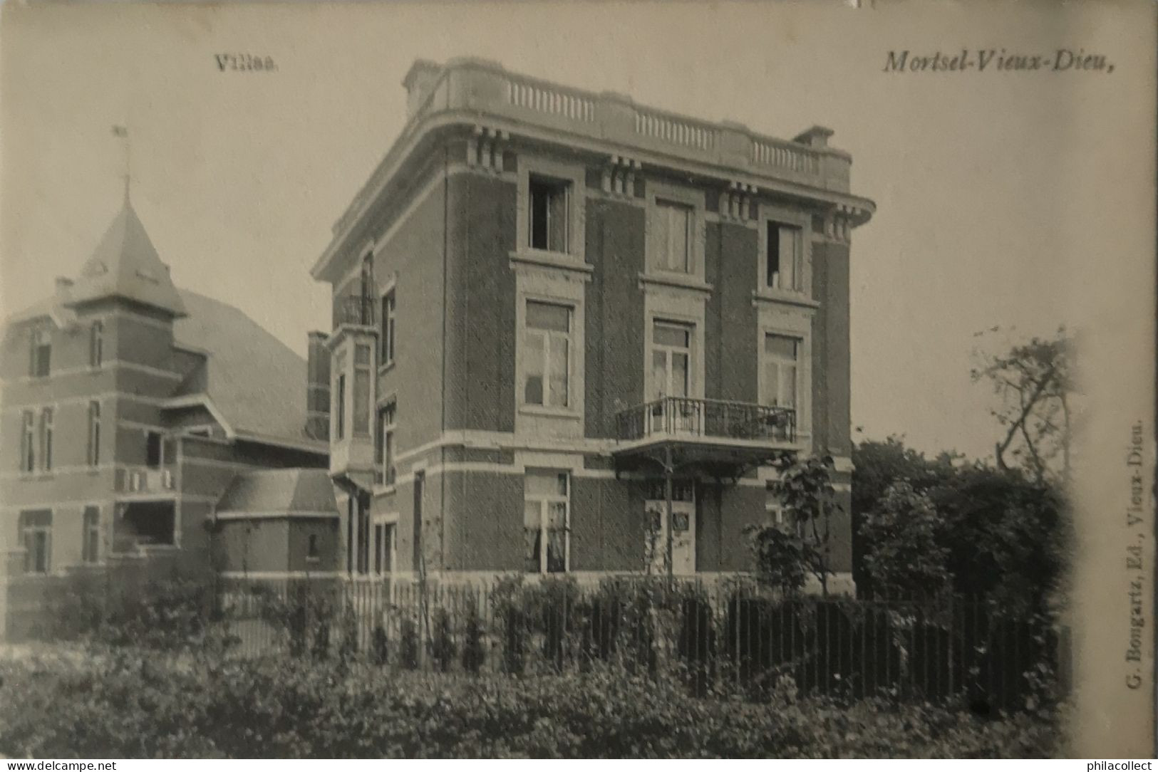 Mortsel - Oude God (Vieux Dieu) Villas 1913 Uitg. G. Bongartz - Mortsel