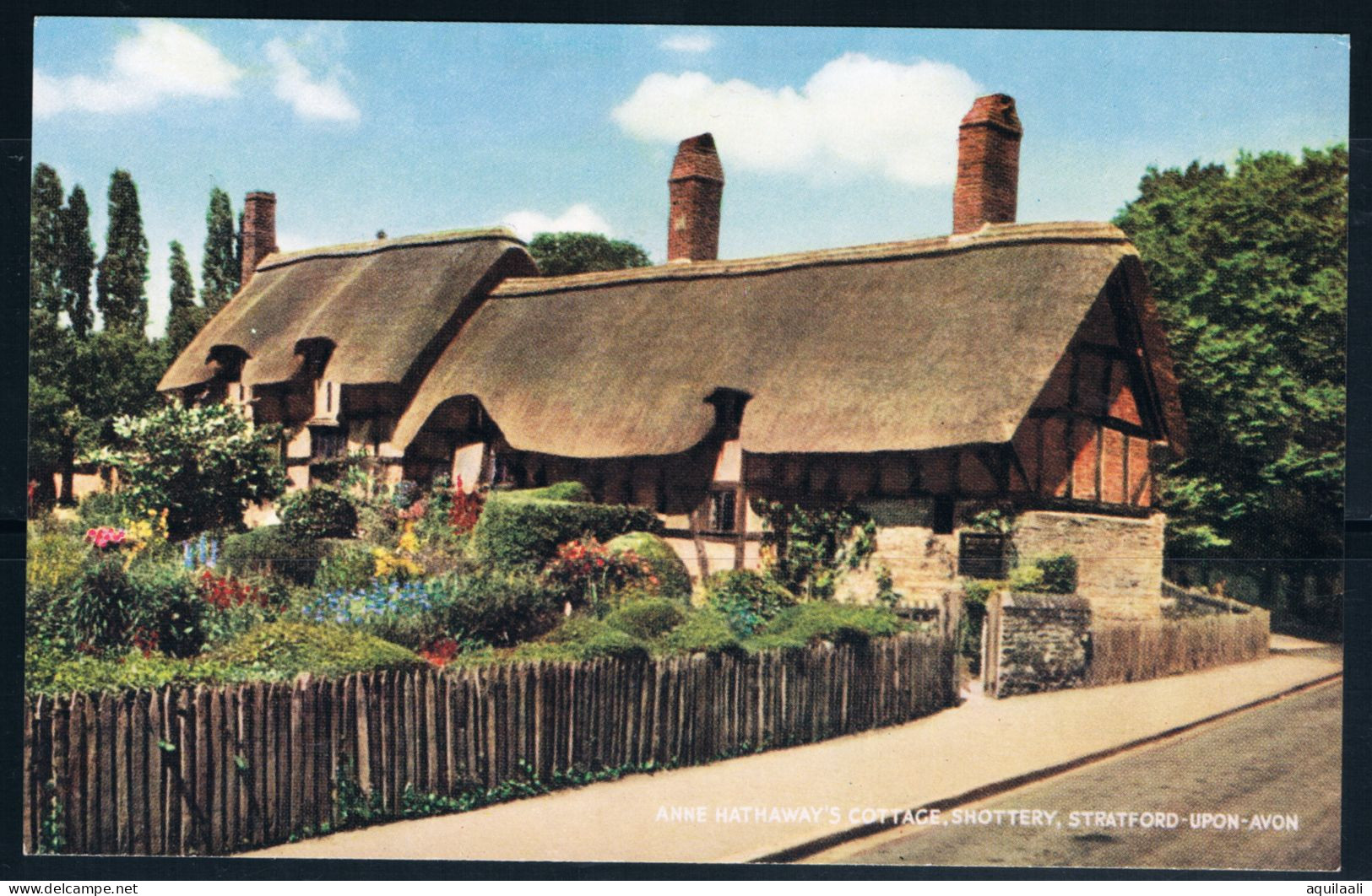 Great Britain. Cartolina A Colori Non Circolata. Hathaway's Cottage, Stratford Upon Avon - Stratford Upon Avon