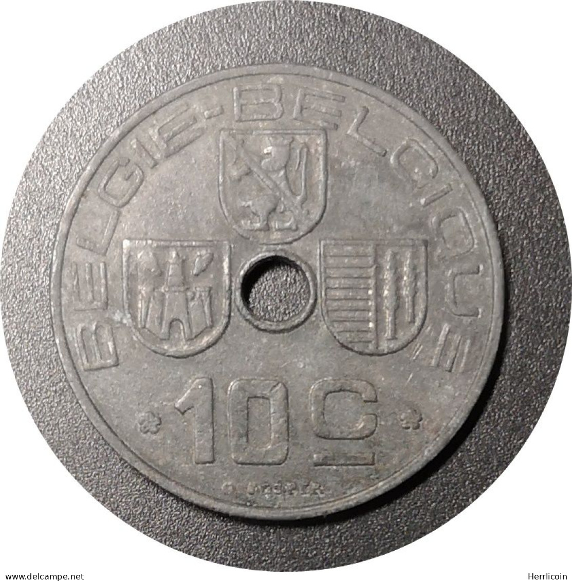 1943 - 10 Centimes - Léopold III - Type Jespers Belgie Belgique - Belgique - 10 Cents