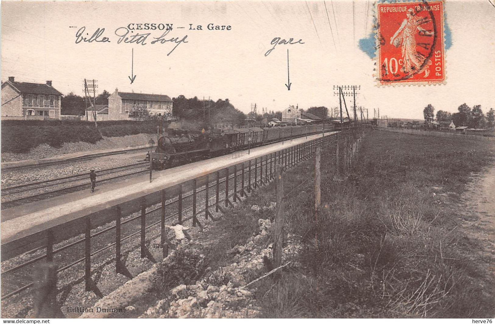 CESSON - La Gare - Train - Cesson