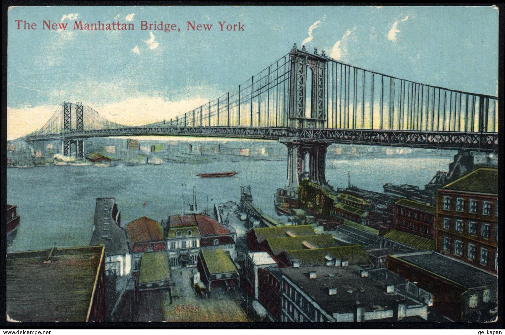 UNITED STATES NEW YORK The New Manhattan Bridge - Bruggen En Tunnels