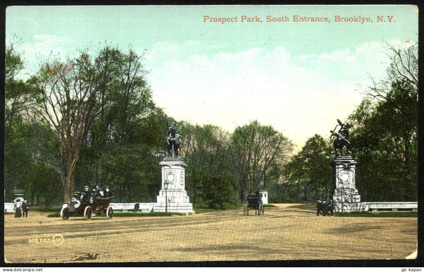 UNITED STATES NEW YORK BROOKLYN South Entrance, Prospect Park - Parks & Gardens
