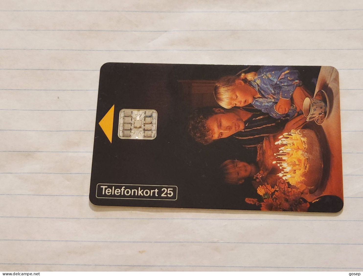 SWEDEN-(SE-TEL-025-0038)-Happy Birthday-(3)(25 Telefonkort)(tirage-61.300)(C3C043474)-used Card+1card Prepiad Free - Suecia