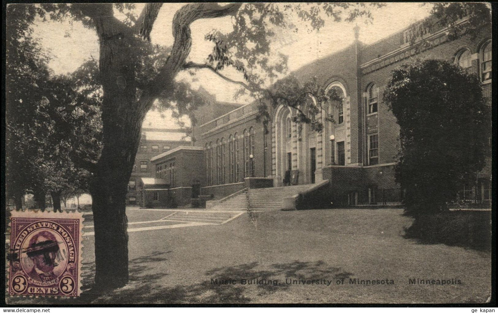 1930 UNITED STATES MINNEAPOLIS Music Building, University Of Minnesota - Minneapolis