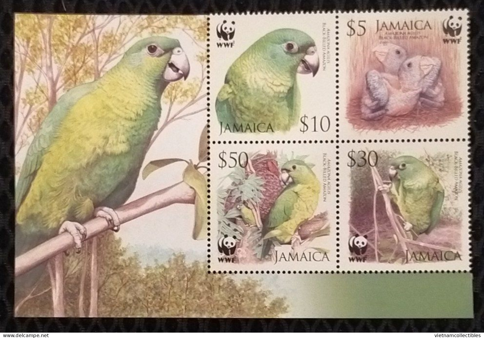 (WWF-393) W.W.F. Jamaica Bird / Birds MNH Stamps 2006 - Andere & Zonder Classificatie